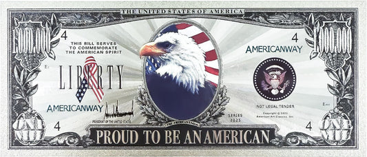 One Million Silver Eagle Bill