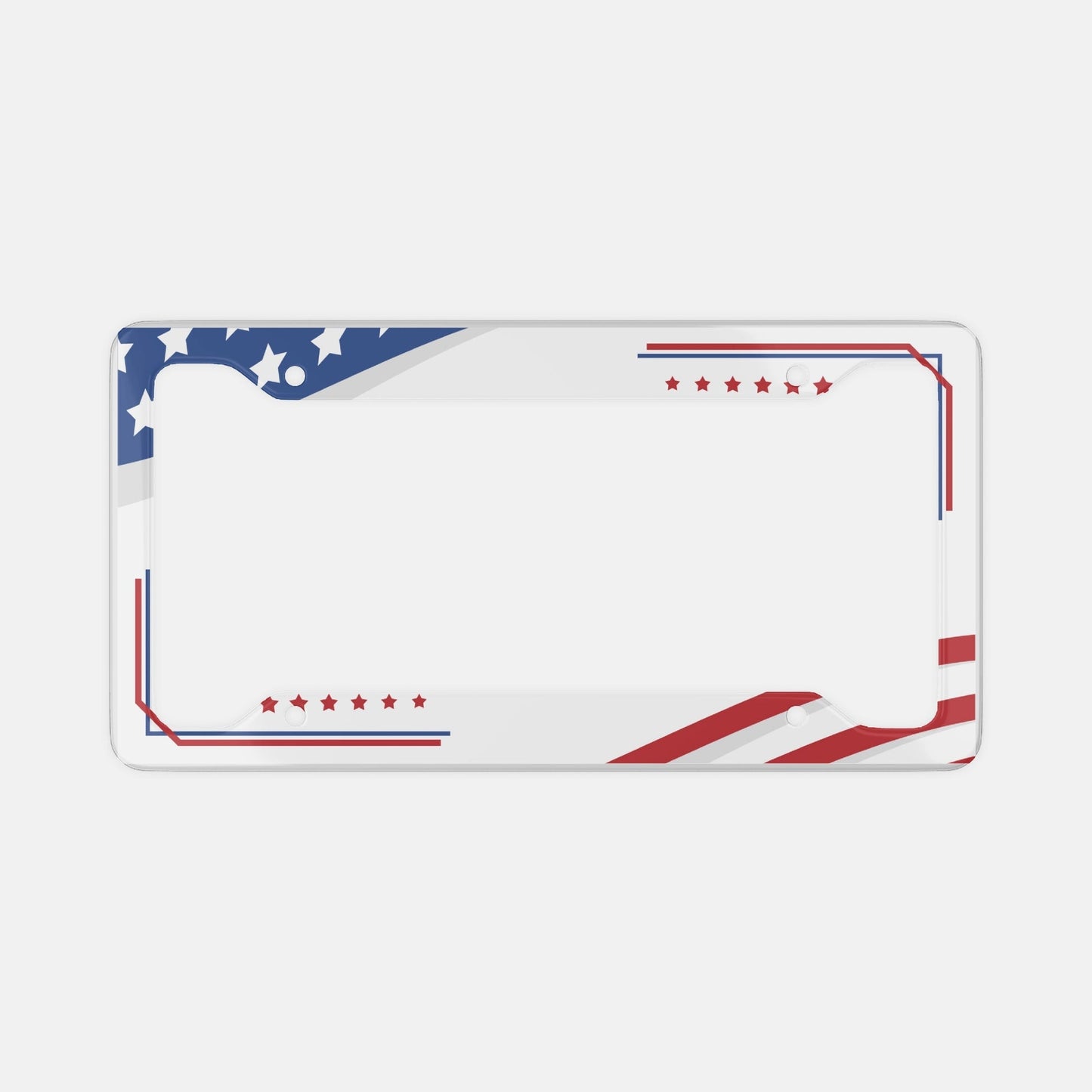 Love Usa - License Plate Frame
