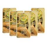 Trump 1000 Bitcoins Gold Bar
